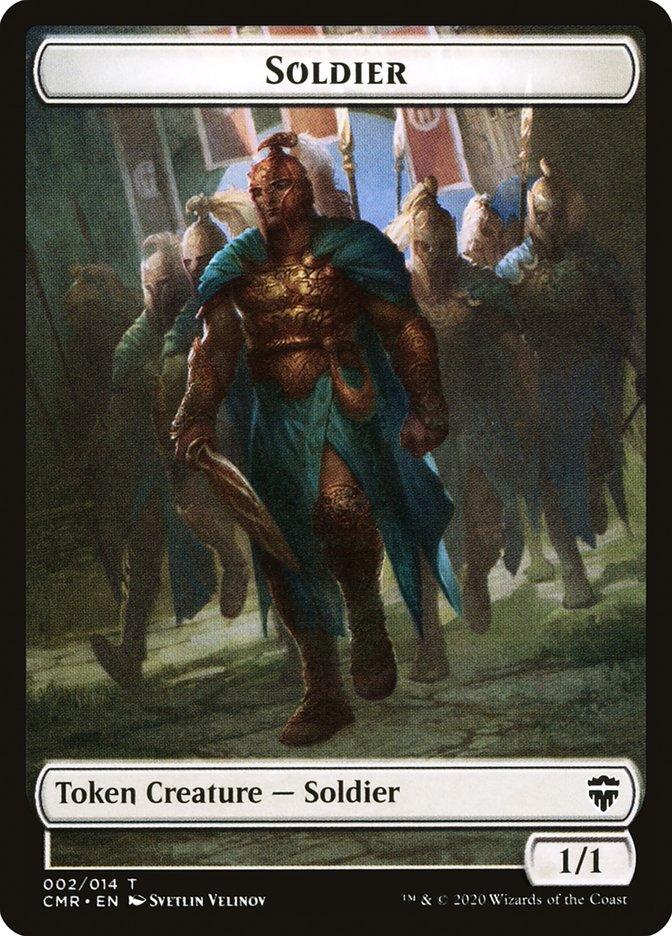 Dragon // Soldier Token [Commander Legends Tokens] - La Boîte Mystère ( The Mystery Box)