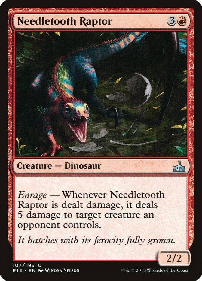 Needletooth Raptor [Rivals of Ixalan] - La Boîte Mystère ( The Mystery Box)