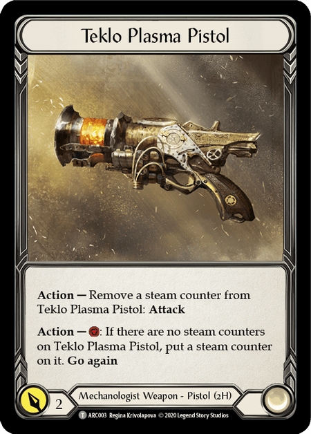 Death Dealer // Teklo Plasma Pistol [U-ARC040 // U-ARC003] (Arcane Rising Unlimited) Unlimited Normal - La Boîte Mystère ( The Mystery Box)