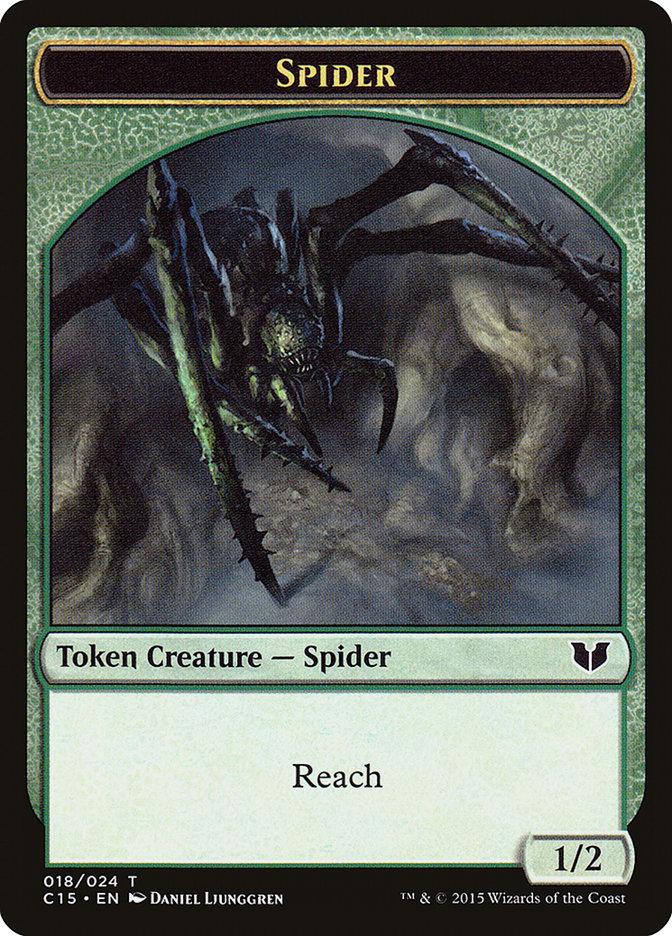 Bear // Spider Double-Sided Token [Commander 2015 Tokens] - La Boîte Mystère ( The Mystery Box)