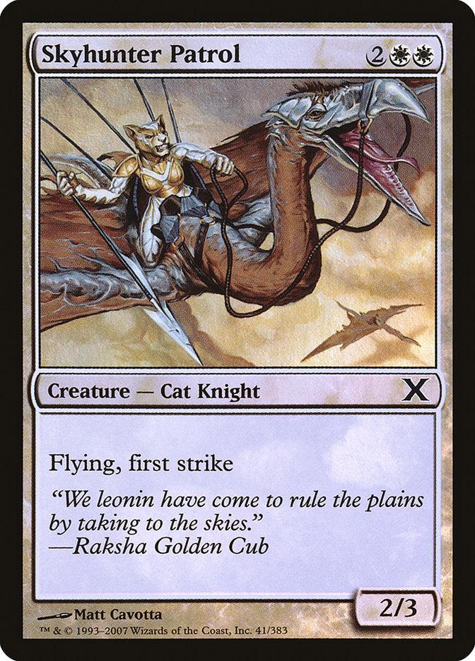 Skyhunter Patrol (Premium Foil) [Tenth Edition] - La Boîte Mystère ( The Mystery Box)