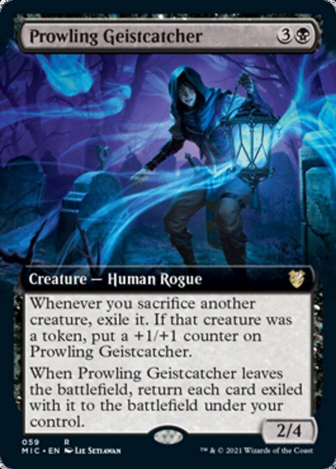 Prowling Geistcatcher (Extended) [Innistrad: Midnight Hunt Commander] - La Boîte Mystère ( The Mystery Box)