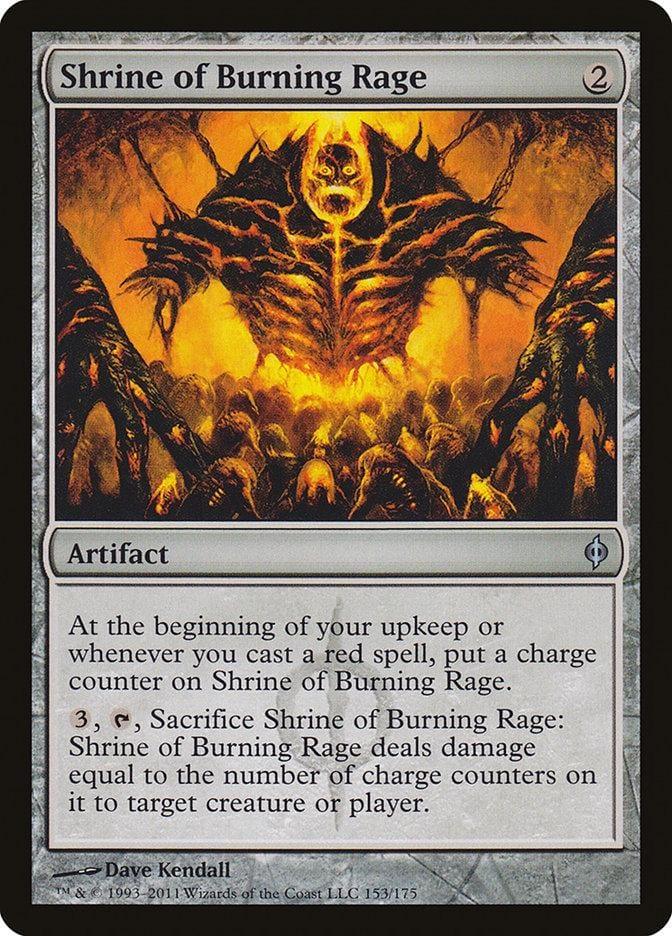 Shrine of Burning Rage [New Phyrexia] - La Boîte Mystère ( The Mystery Box)