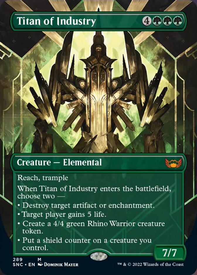 Titan of Industry (Borderless Alternate Art) [Streets of New Capenna] - La Boîte Mystère ( The Mystery Box)