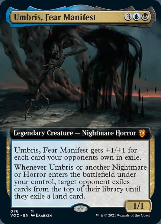 Umbris, Fear Manifest (Extended) [Innistrad: Crimson Vow Commander] - La Boîte Mystère ( The Mystery Box)