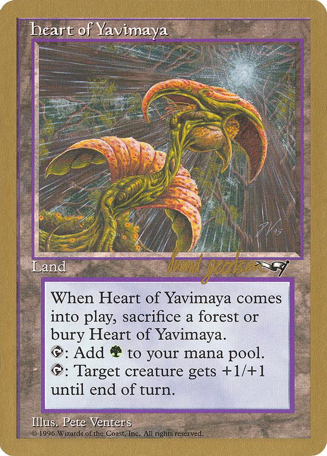 Heart of Yavimaya (Svend Geertsen) [World Championship Decks 1997] - La Boîte Mystère ( The Mystery Box)