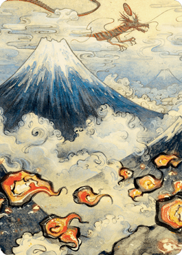 Mountain Art Card [Kamigawa: Neon Dynasty Art Series] - La Boîte Mystère ( The Mystery Box)