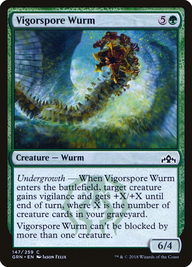 Vigorspore Wurm [Guilds of Ravnica] - La Boîte Mystère ( The Mystery Box)
