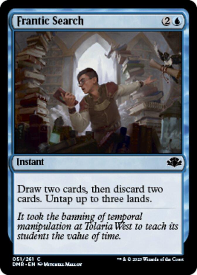 Frantic Search [Dominaria Remastered] - La Boîte Mystère ( The Mystery Box)