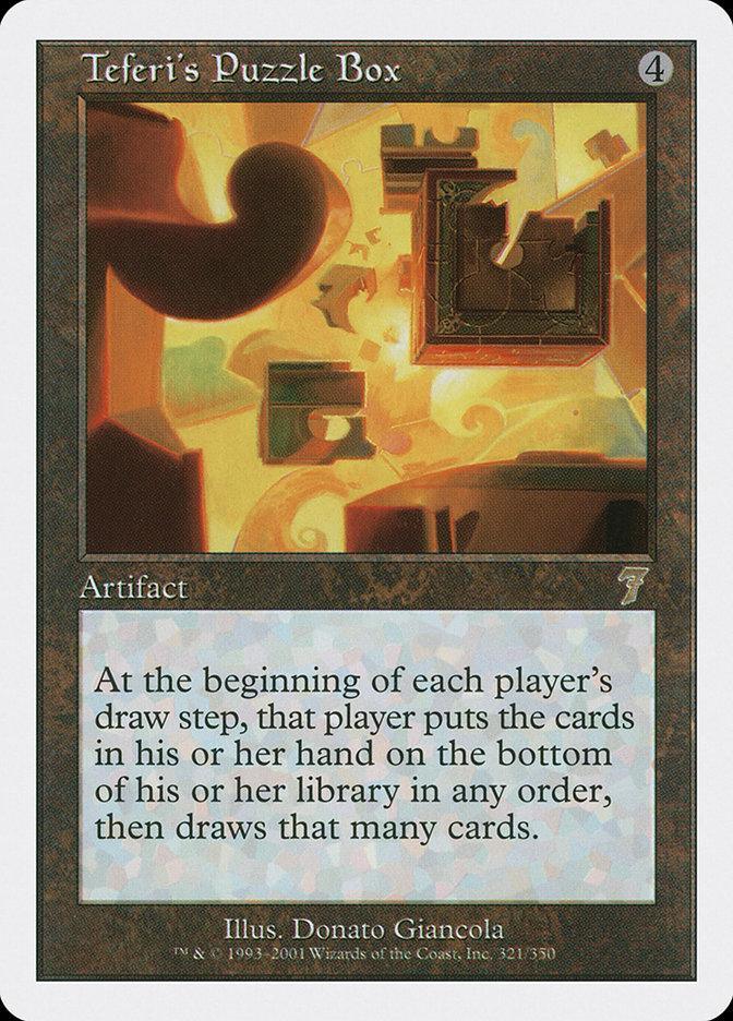 Teferi's Puzzle Box [Seventh Edition] - La Boîte Mystère ( The Mystery Box)