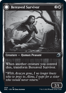 Bereaved Survivor // Dauntless Avenger [Innistrad: Double Feature] - La Boîte Mystère ( The Mystery Box)