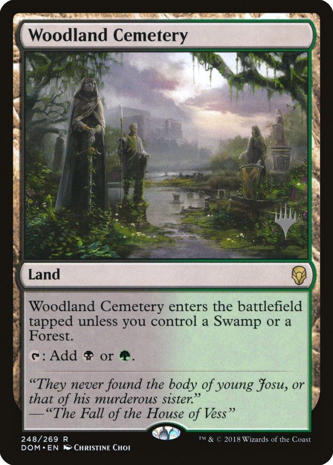 Woodland Cemetery (Promo Pack) [Dominaria Promos] - La Boîte Mystère ( The Mystery Box)