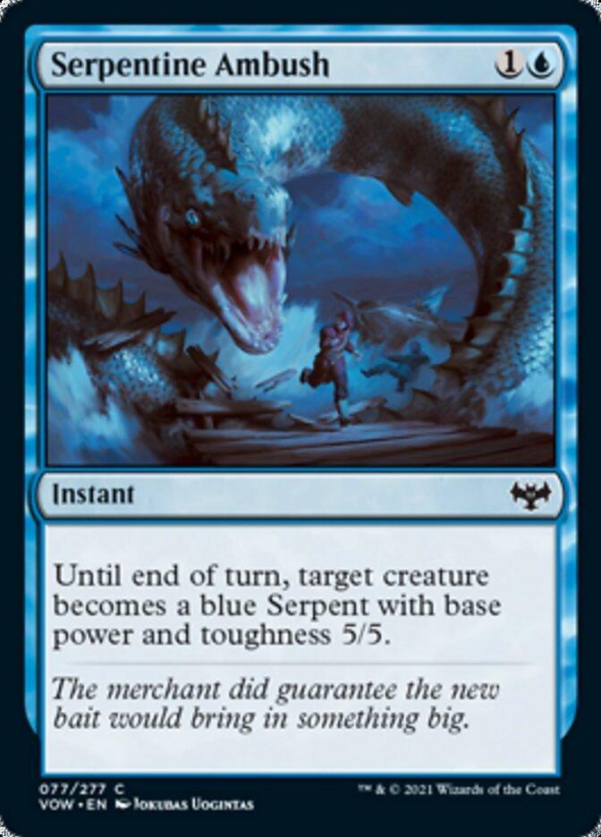 Serpentine Ambush [Innistrad: Crimson Vow] - La Boîte Mystère ( The Mystery Box)