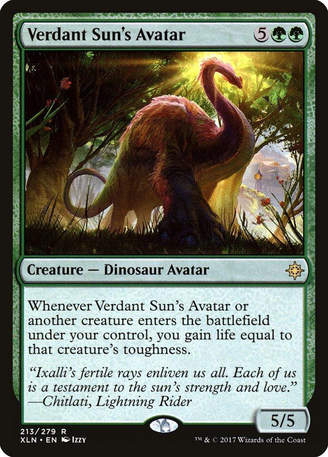 Verdant Sun's Avatar [Ixalan] - La Boîte Mystère ( The Mystery Box)