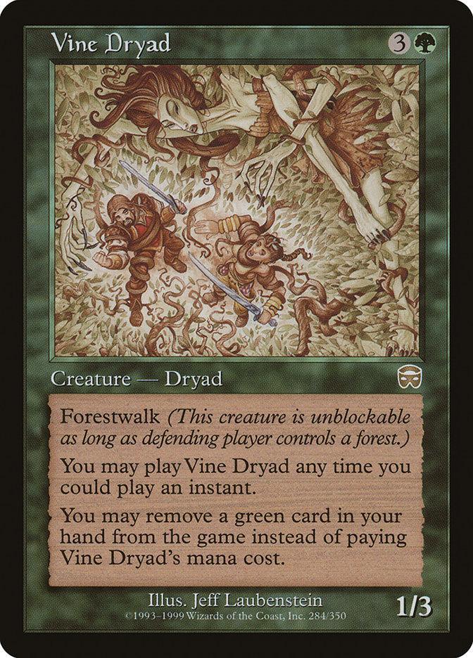 Vine Dryad [Mercadian Masques] - La Boîte Mystère ( The Mystery Box)