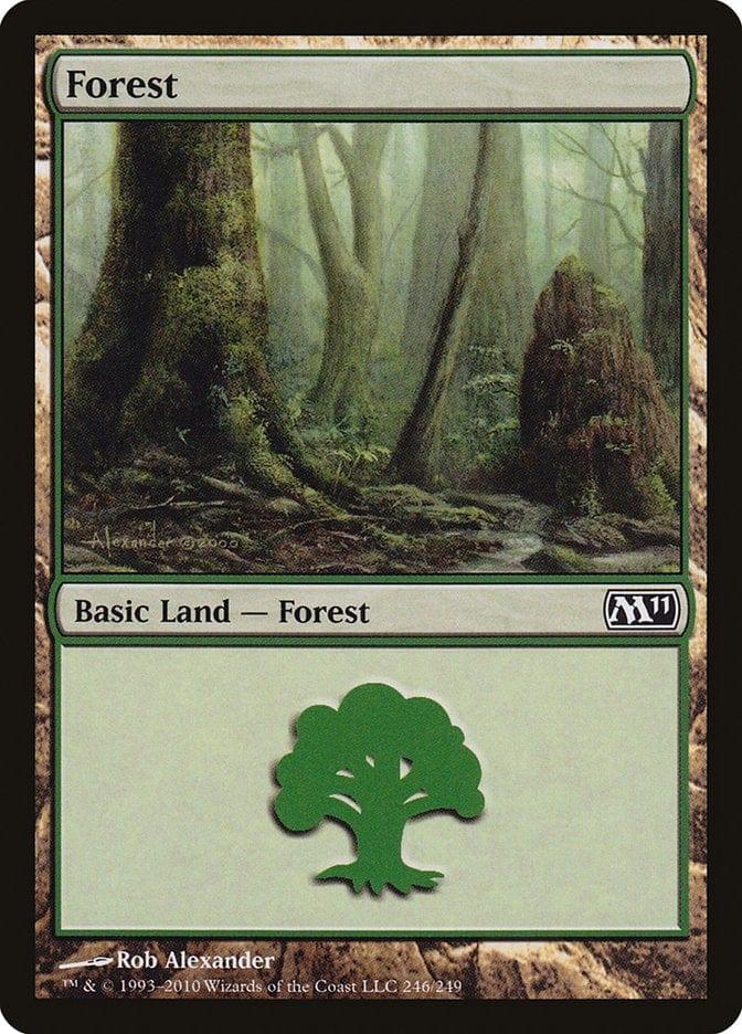 Forest (246) [Magic 2011] - La Boîte Mystère ( The Mystery Box)