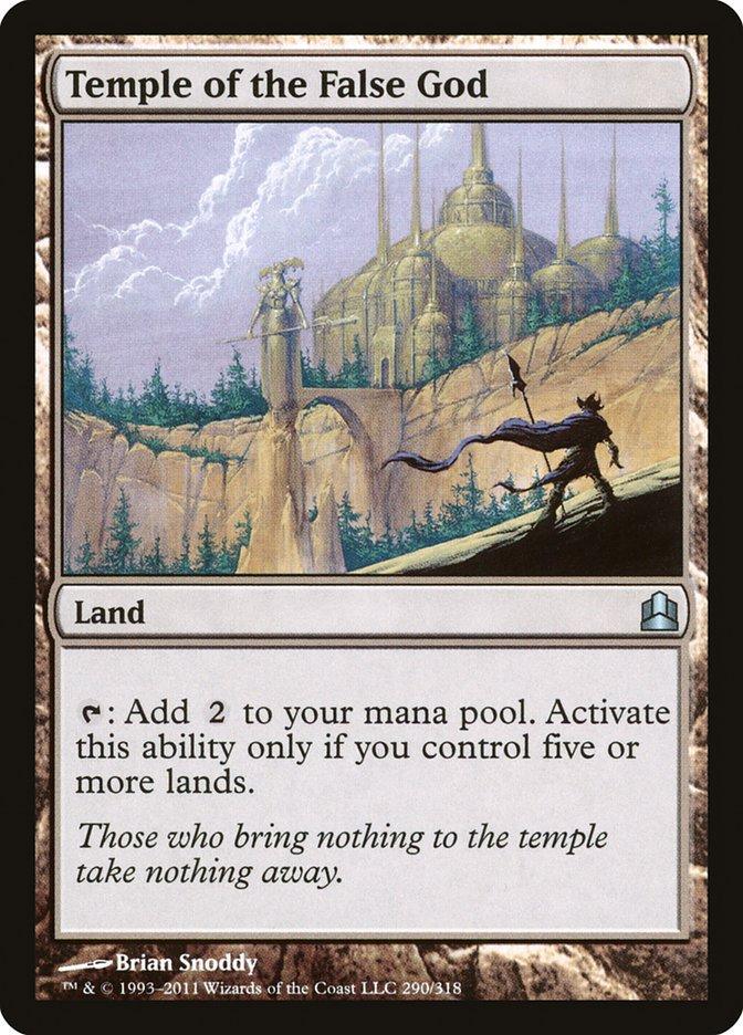 Temple of the False God [Commander 2011] - La Boîte Mystère ( The Mystery Box)