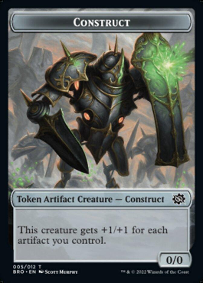 Thopter // Construct (005) Double-Sided Token [The Brothers' War Tokens] - La Boîte Mystère ( The Mystery Box)