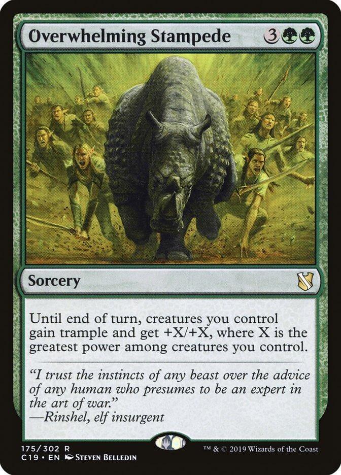Overwhelming Stampede [Commander 2019] - La Boîte Mystère ( The Mystery Box)
