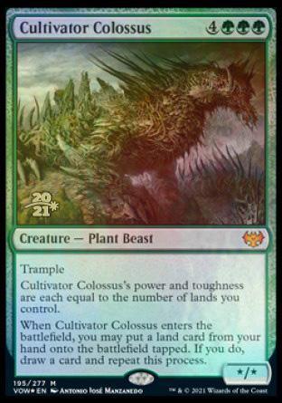 Cultivator Colossus [Innistrad: Crimson Vow Prerelease Promos] - La Boîte Mystère ( The Mystery Box)