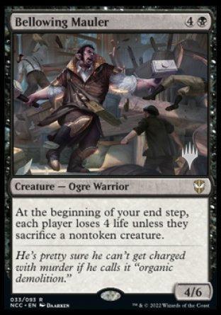 Bellowing Mauler (Promo Pack) [Streets of New Capenna Commander Promos] - La Boîte Mystère ( The Mystery Box)