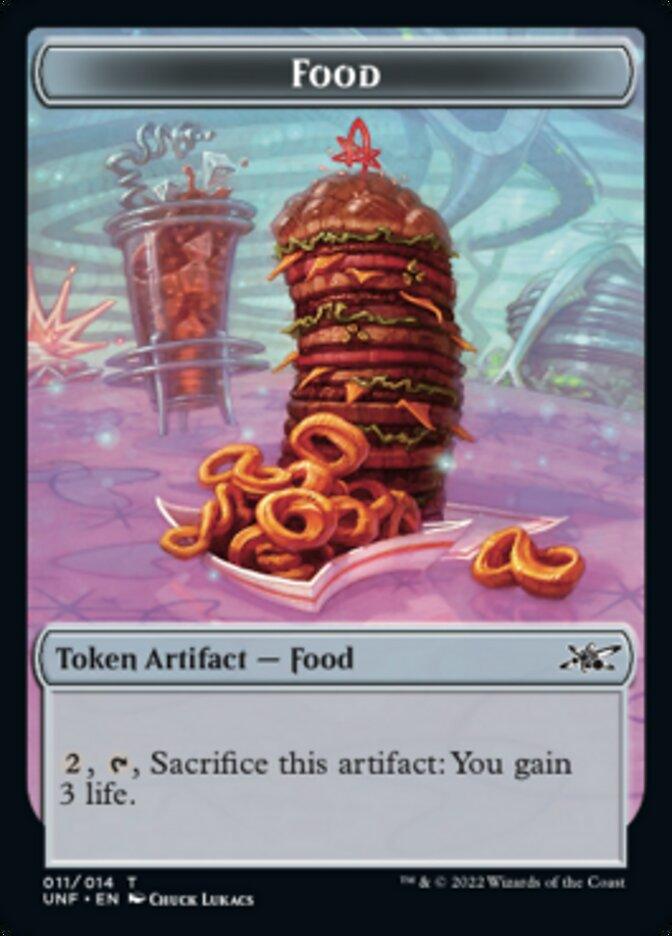 Food (011) Token [Unfinity Tokens] - La Boîte Mystère ( The Mystery Box)