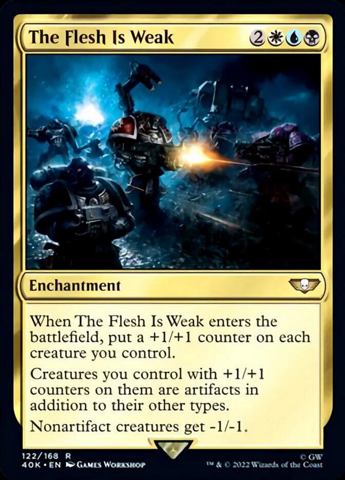 The Flesh Is Weak [Universes Beyond: Warhammer 40,000] - La Boîte Mystère ( The Mystery Box)