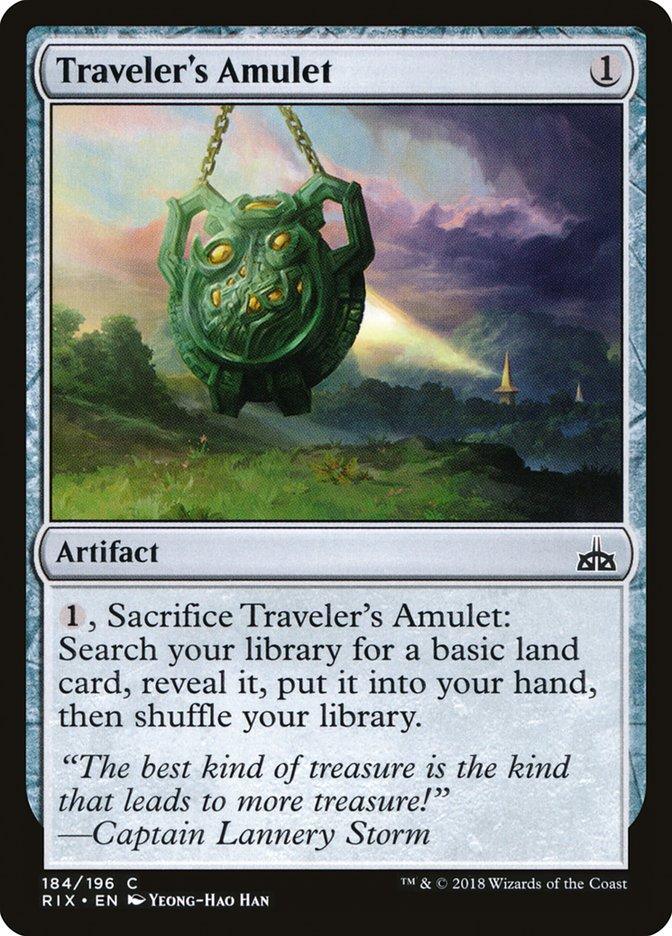 Traveler's Amulet [Rivals of Ixalan] - La Boîte Mystère ( The Mystery Box)
