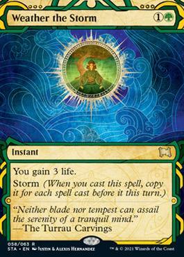 Weather the Storm (Etched Foil) [Strixhaven Mystical Archive] - La Boîte Mystère ( The Mystery Box)