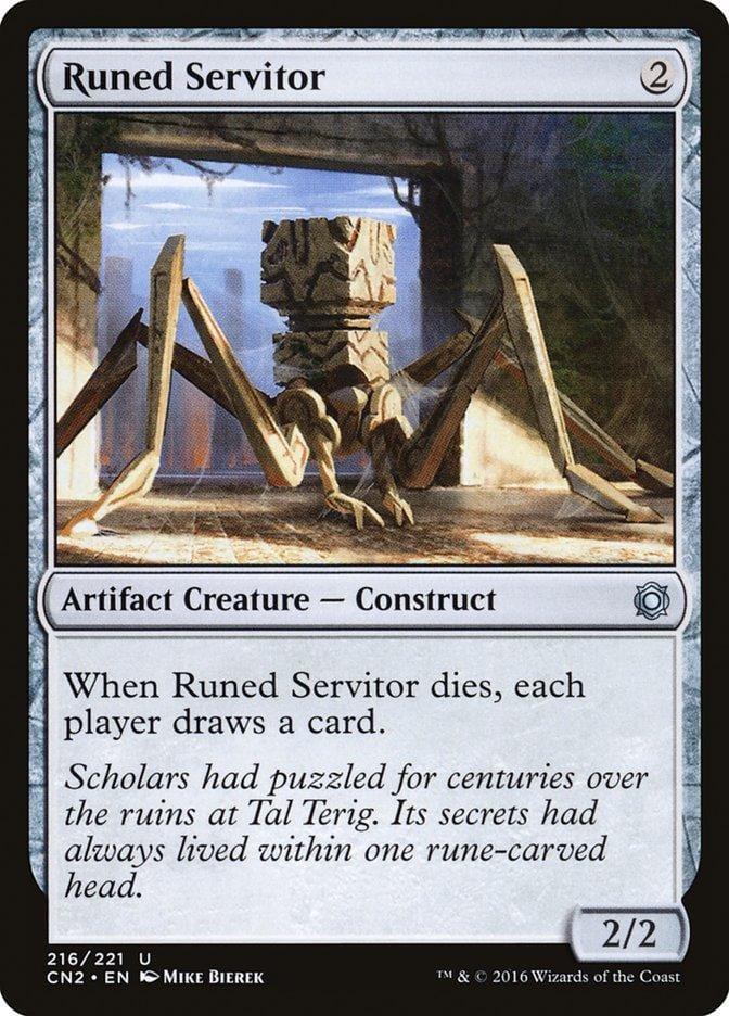 Runed Servitor [Conspiracy: Take the Crown] - La Boîte Mystère ( The Mystery Box)