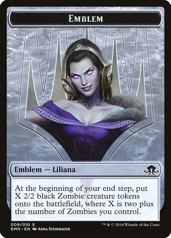 Liliana, the Last Hope Emblem [Eldritch Moon Tokens] - La Boîte Mystère ( The Mystery Box)