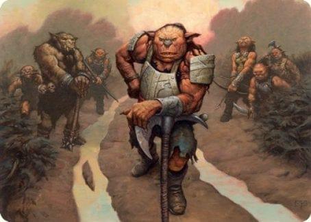 Hobgoblin Bandit Lord Art Card [Dungeons & Dragons: Adventures in the Forgotten Realms Art Series] - La Boîte Mystère ( The Mystery Box)