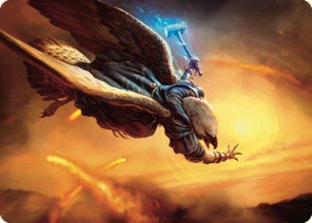 Battlewing Mystic Art Card [Dominaria United Art Series] - La Boîte Mystère ( The Mystery Box)