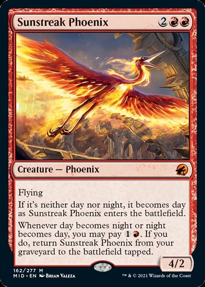 Sunstreak Phoenix [Innistrad: Midnight Hunt] - La Boîte Mystère ( The Mystery Box)