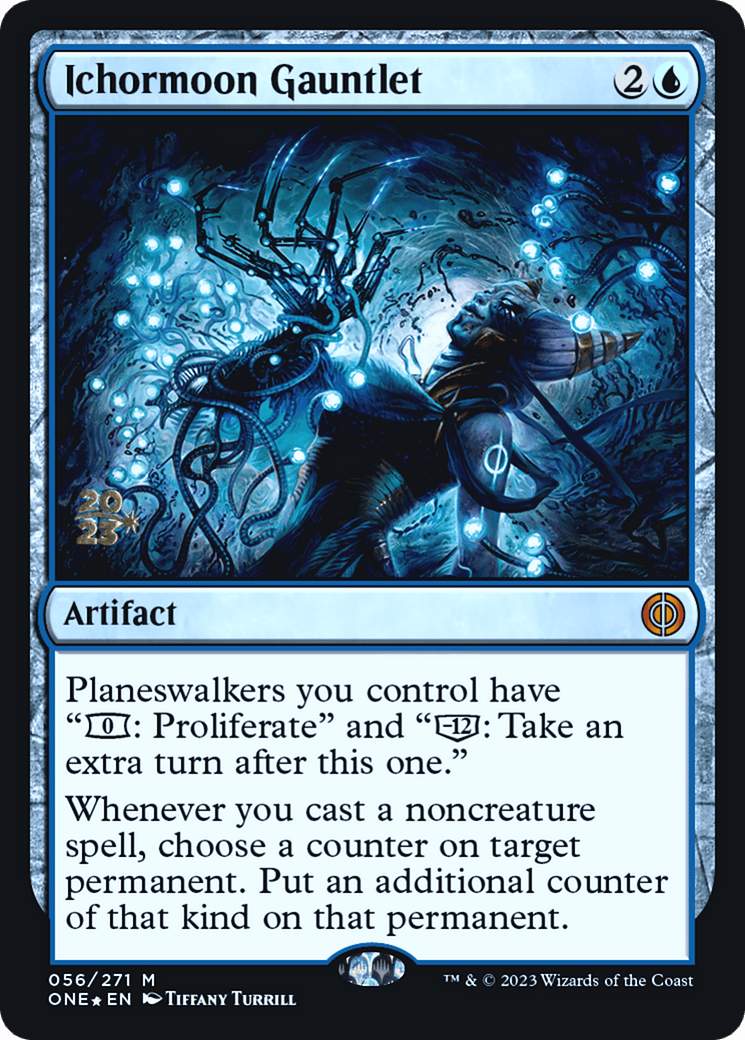 Ichormoon Gauntlet [Phyrexia: All Will Be One Prerelease Promos] - La Boîte Mystère ( The Mystery Box)