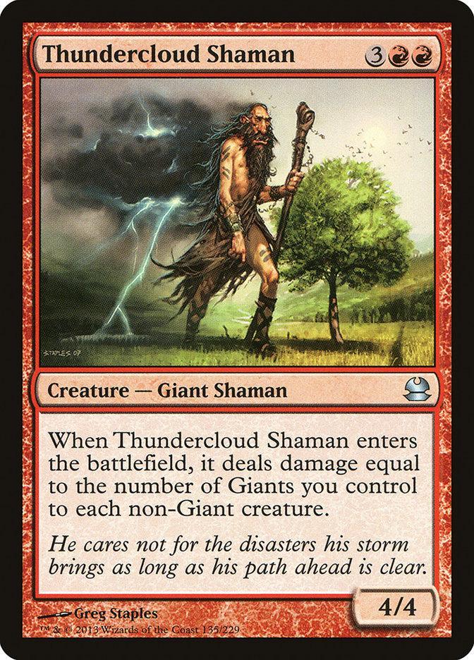 Thundercloud Shaman [Modern Masters] - La Boîte Mystère ( The Mystery Box)
