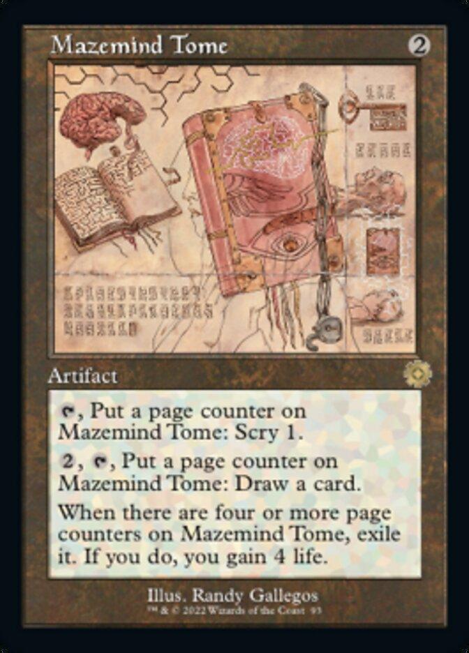 Mazemind Tome (Retro Schematic) [The Brothers' War Retro Artifacts] - La Boîte Mystère ( The Mystery Box)