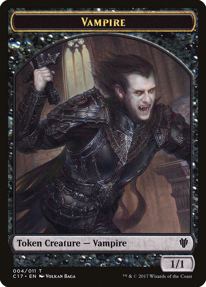 Vampire // Zombie Double-sided Token [Commander 2017 Tokens] - La Boîte Mystère ( The Mystery Box)
