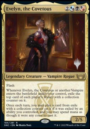 Evelyn, the Covetous (Promo Pack) [Streets of New Capenna Promos] - La Boîte Mystère ( The Mystery Box)