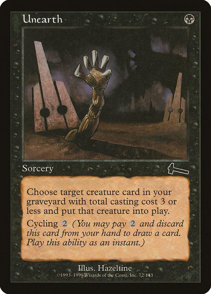 Unearth [Urza's Legacy] - La Boîte Mystère ( The Mystery Box)