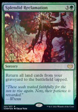 Splendid Reclamation [Innistrad: Crimson Vow Prerelease Promos] - La Boîte Mystère ( The Mystery Box)