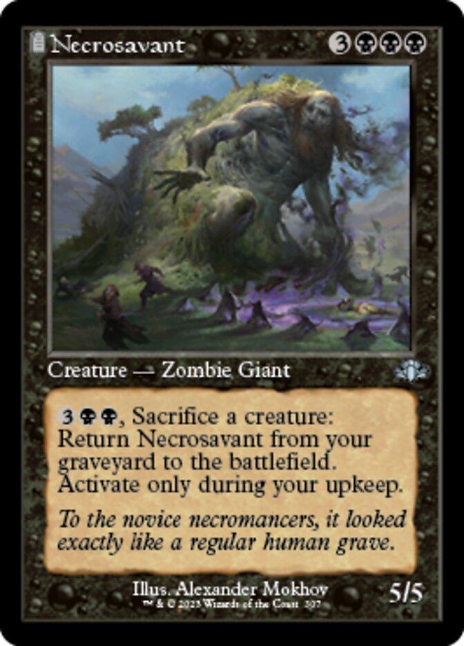 Necrosavant (Retro) [Dominaria Remastered] - La Boîte Mystère ( The Mystery Box)
