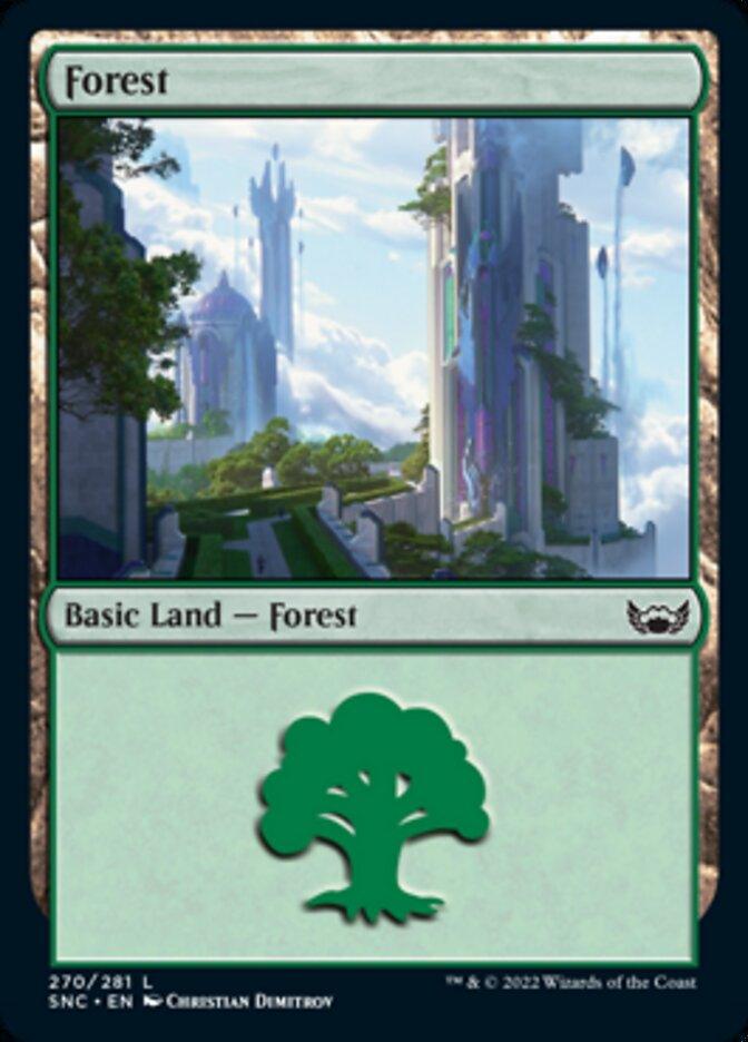 Forest (270) [Streets of New Capenna] - La Boîte Mystère ( The Mystery Box)