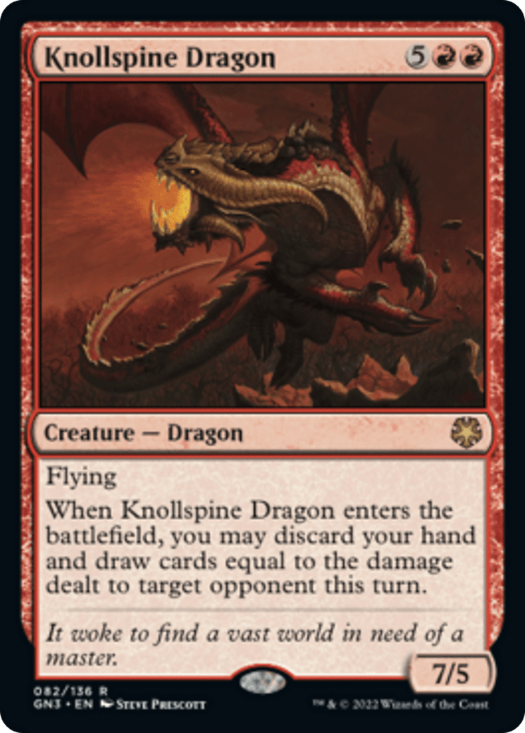 Knollspine Dragon [Game Night: Free-for-All] - La Boîte Mystère ( The Mystery Box)