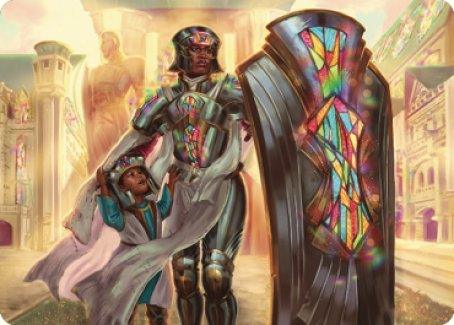 Guardian of New Benalia Art Card [Dominaria United Art Series] - La Boîte Mystère ( The Mystery Box)