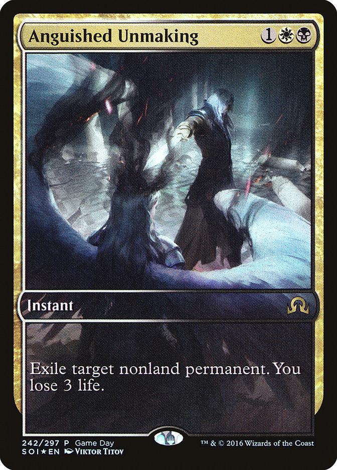 Anguished Unmaking (Game Day) (Extended Art) [Shadows over Innistrad Promos] - La Boîte Mystère ( The Mystery Box)