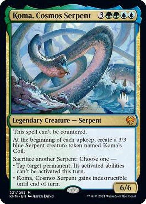Koma, Cosmos Serpent [Kaldheim Promo Pack] - La Boîte Mystère ( The Mystery Box)