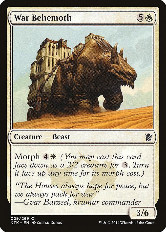 War Behemoth [Khans of Tarkir] - La Boîte Mystère ( The Mystery Box)