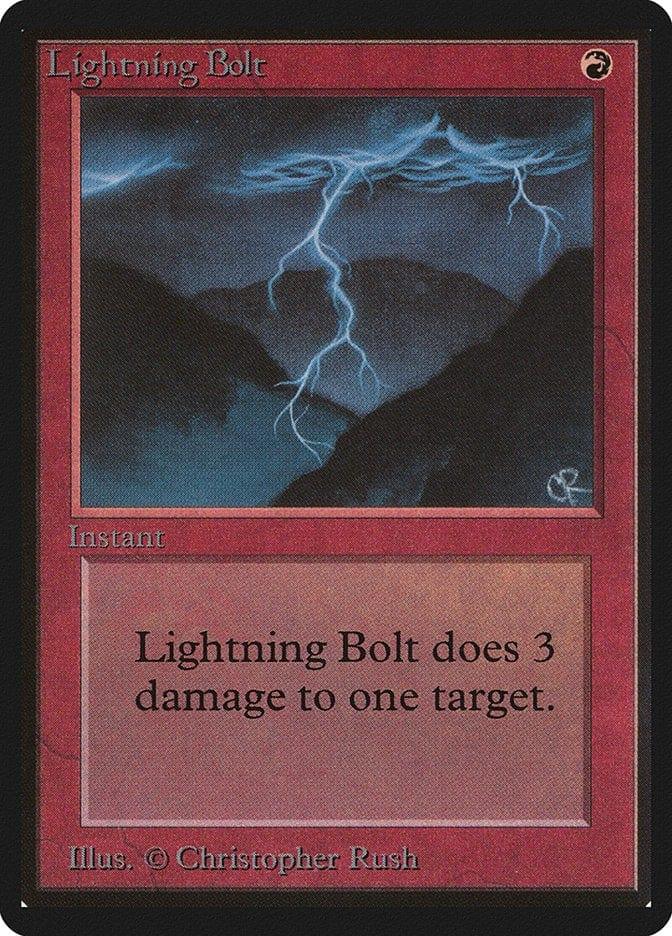 Lightning Bolt [Limited Edition Beta] - La Boîte Mystère ( The Mystery Box)