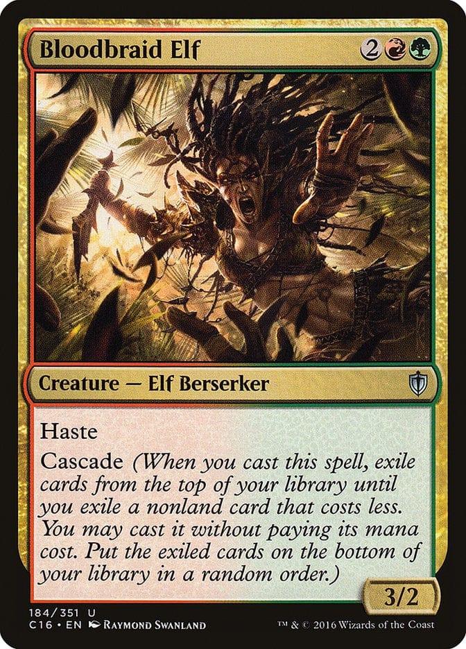 Bloodbraid Elf [Commander 2016] - La Boîte Mystère ( The Mystery Box)